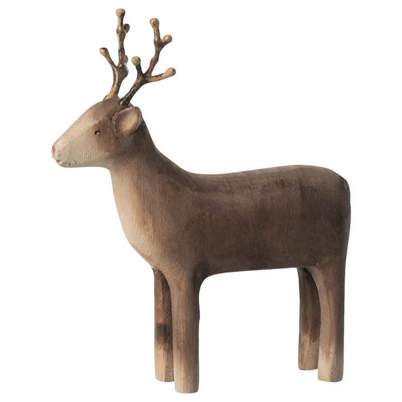 Wooden Reindeer | Small by Maileg - Maude Kids Decor