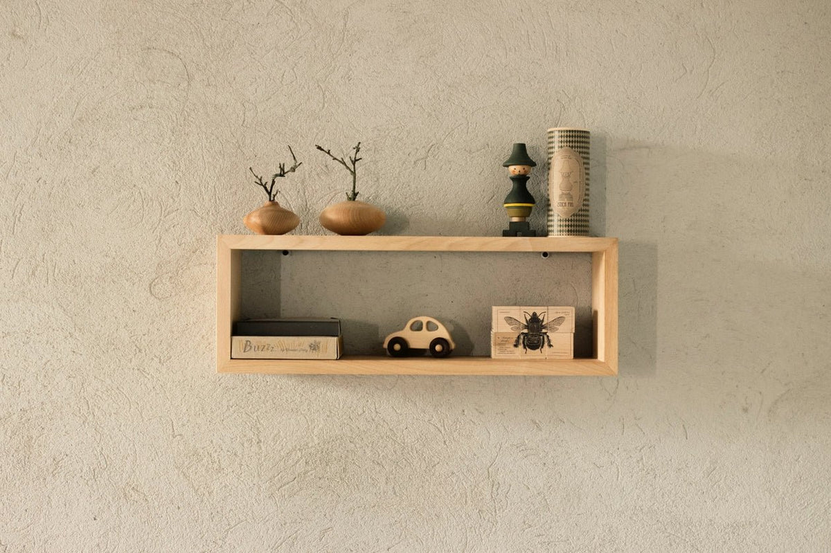 Wooden Wall Shelf by Wooden Story - Maude Kids Decor