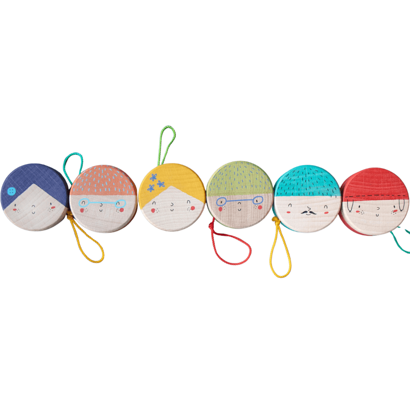 Wooden Yo - Yo Friends by Londji - Maude Kids Decor