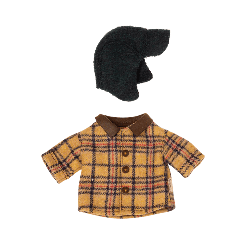 Woodsman Jacket and Hat for Teddy Dad by Maileg - Maude Kids Decor