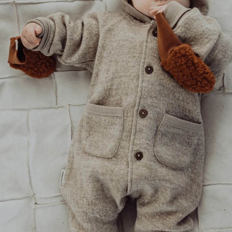 Wool Onepiece Overall by Finch &amp; Fable - Maude Kids Decor