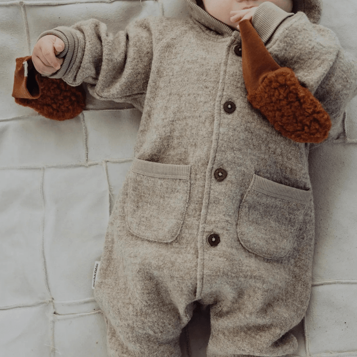 Wool Onepiece Overall by Finch &amp; Fable - Maude Kids Decor