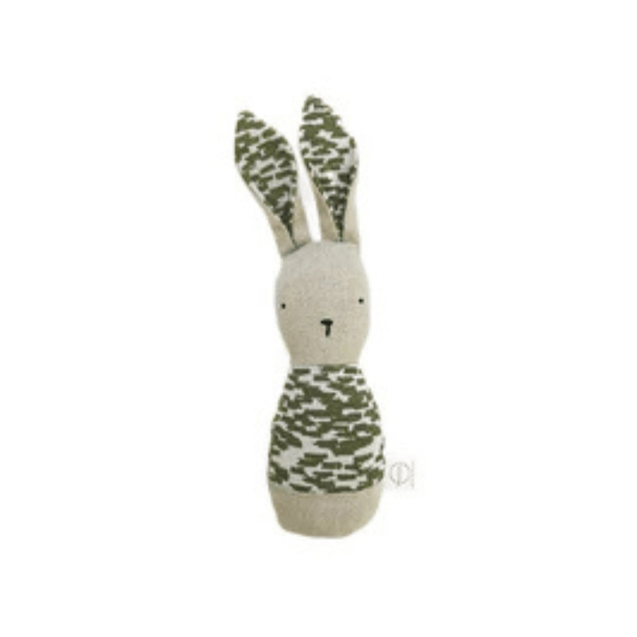 x Bookhou Rabbit Rattle by Ouistine - Maude Kids Decor
