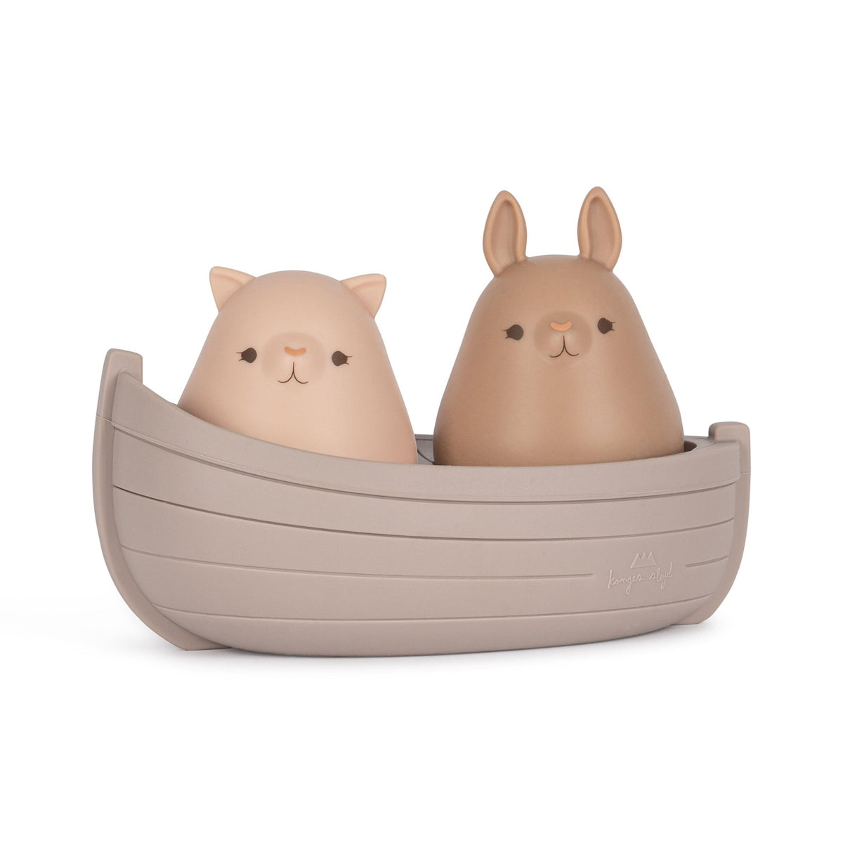 2 Pack of Silicone Boat Bath Toys by Konges Sløjd - Maude Kids Decor