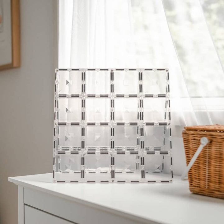2 Piece Clear Base Plate Pack by Connetix - Maude Kids Decor