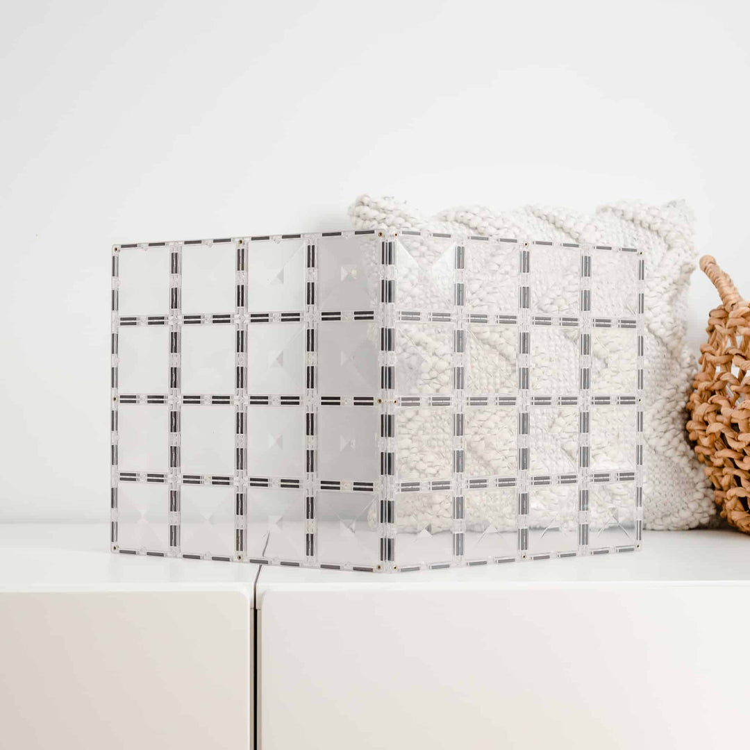 2 Piece Clear Base Plate Pack by Connetix - Maude Kids Decor