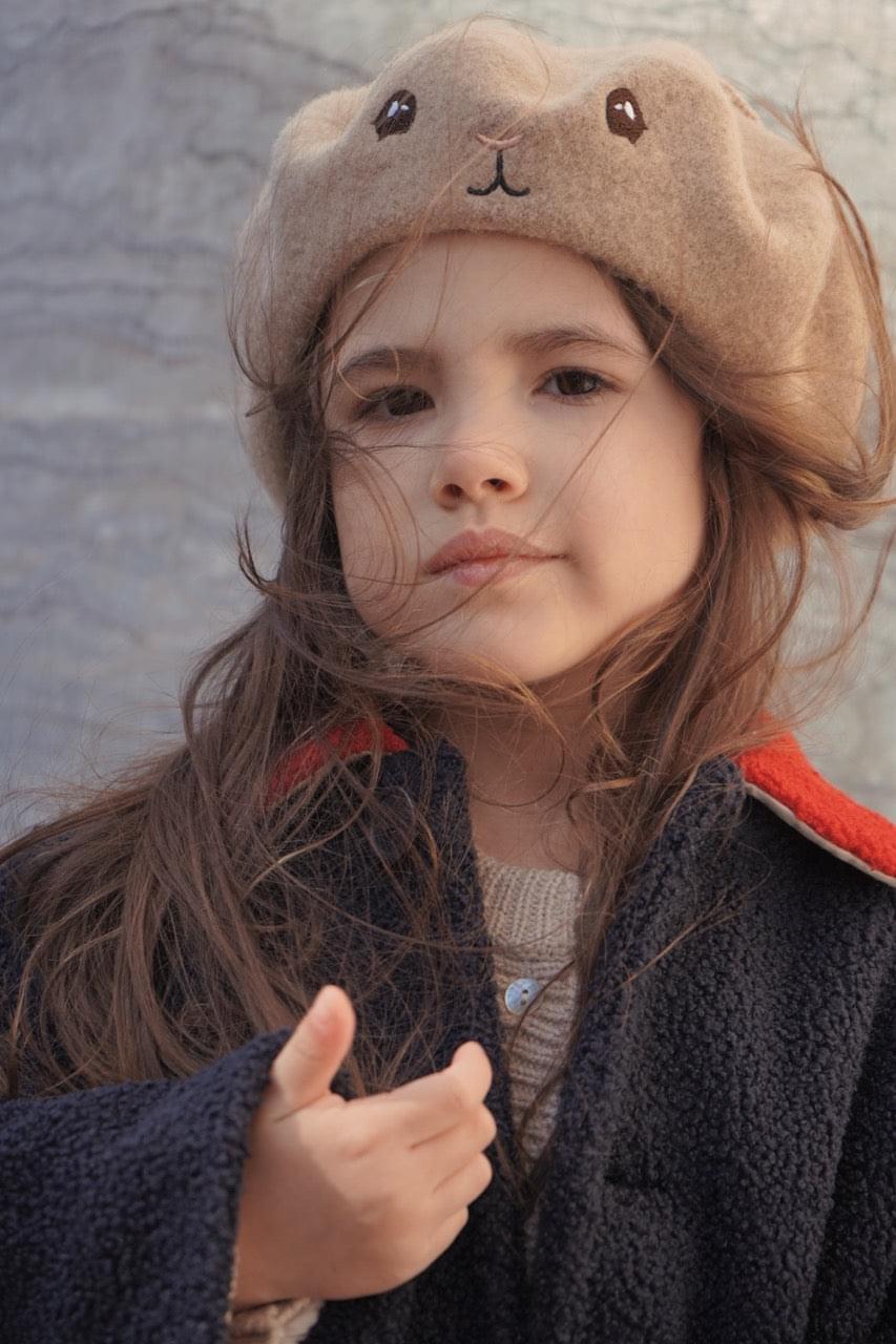 Andray Beret | Bunny Brown by Konges Sløjd - Maude Kids Decor