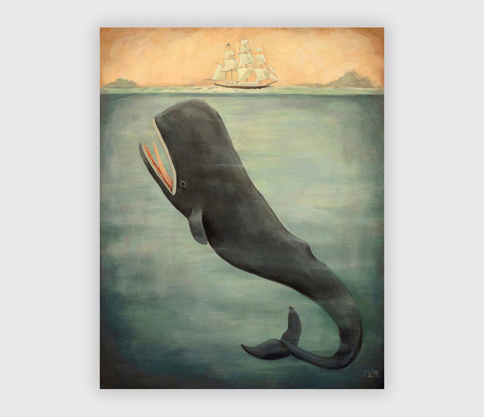 Archival Print | Leviathan Below by Emily Winfield Martin - Maude Kids Decor