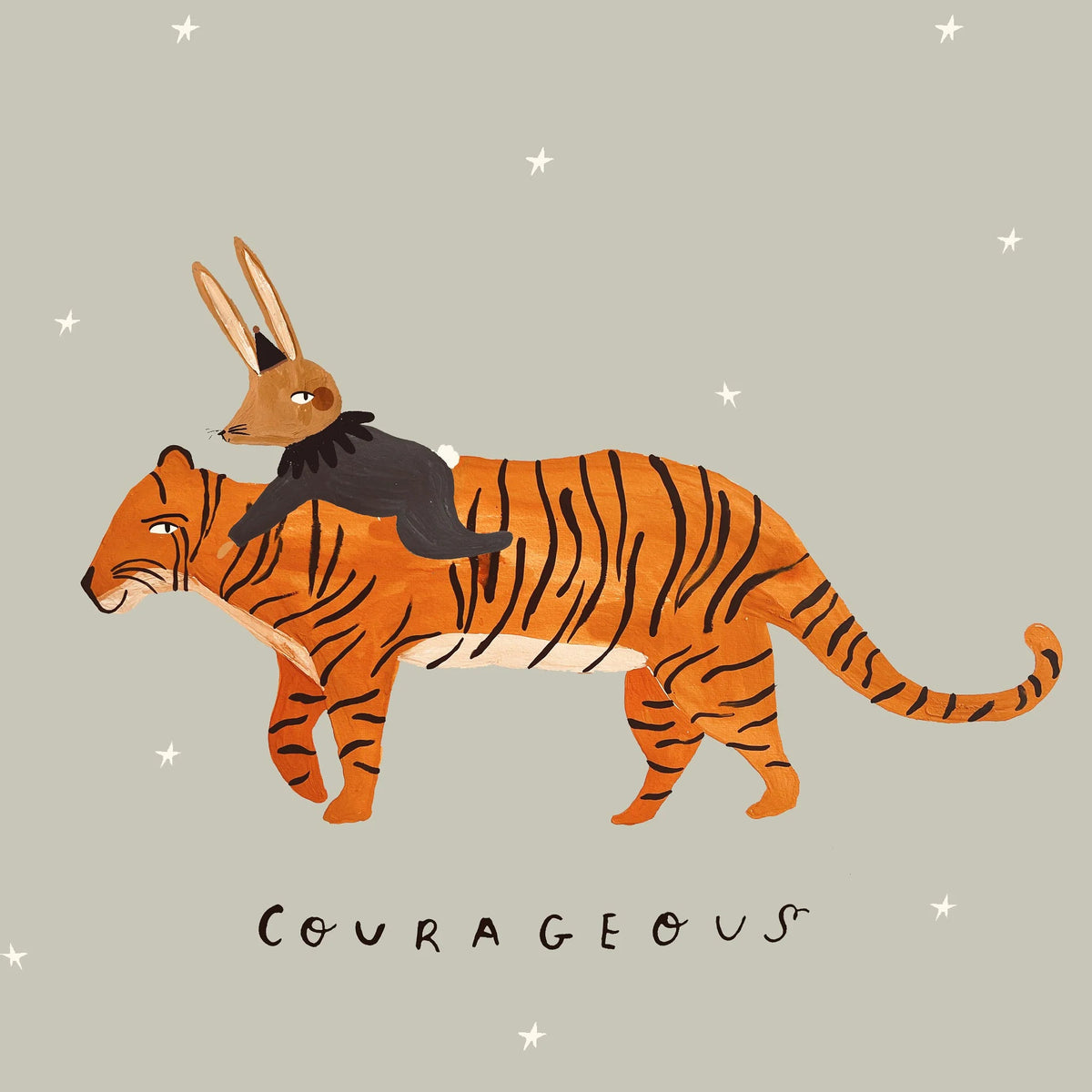 Art Print | Be Courageous by Yaya Studio - Maude Kids Decor