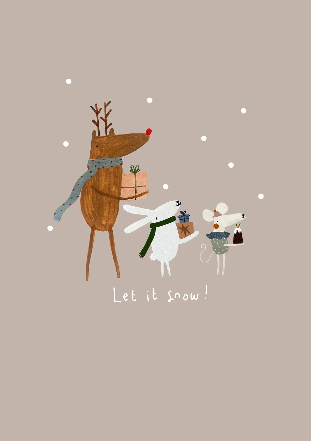 Art Print | Let it Snow by Yaya Studio - Maude Kids Decor