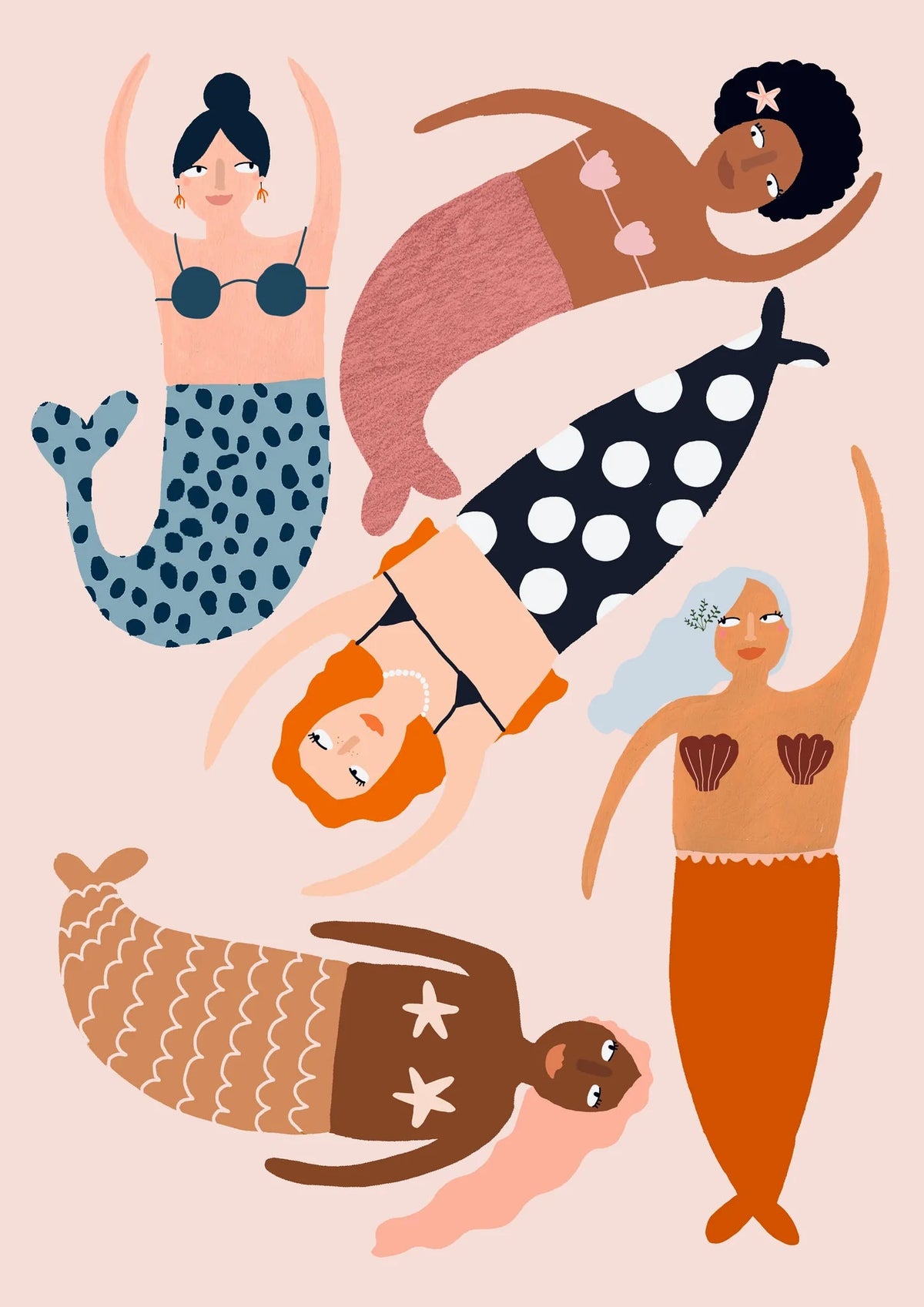 Art Print | Mermaid by Yaya Studio - Maude Kids Decor