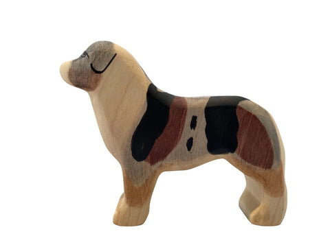 Australian Shepherd Wooden Figurine by HolzWald - Maude Kids Decor
