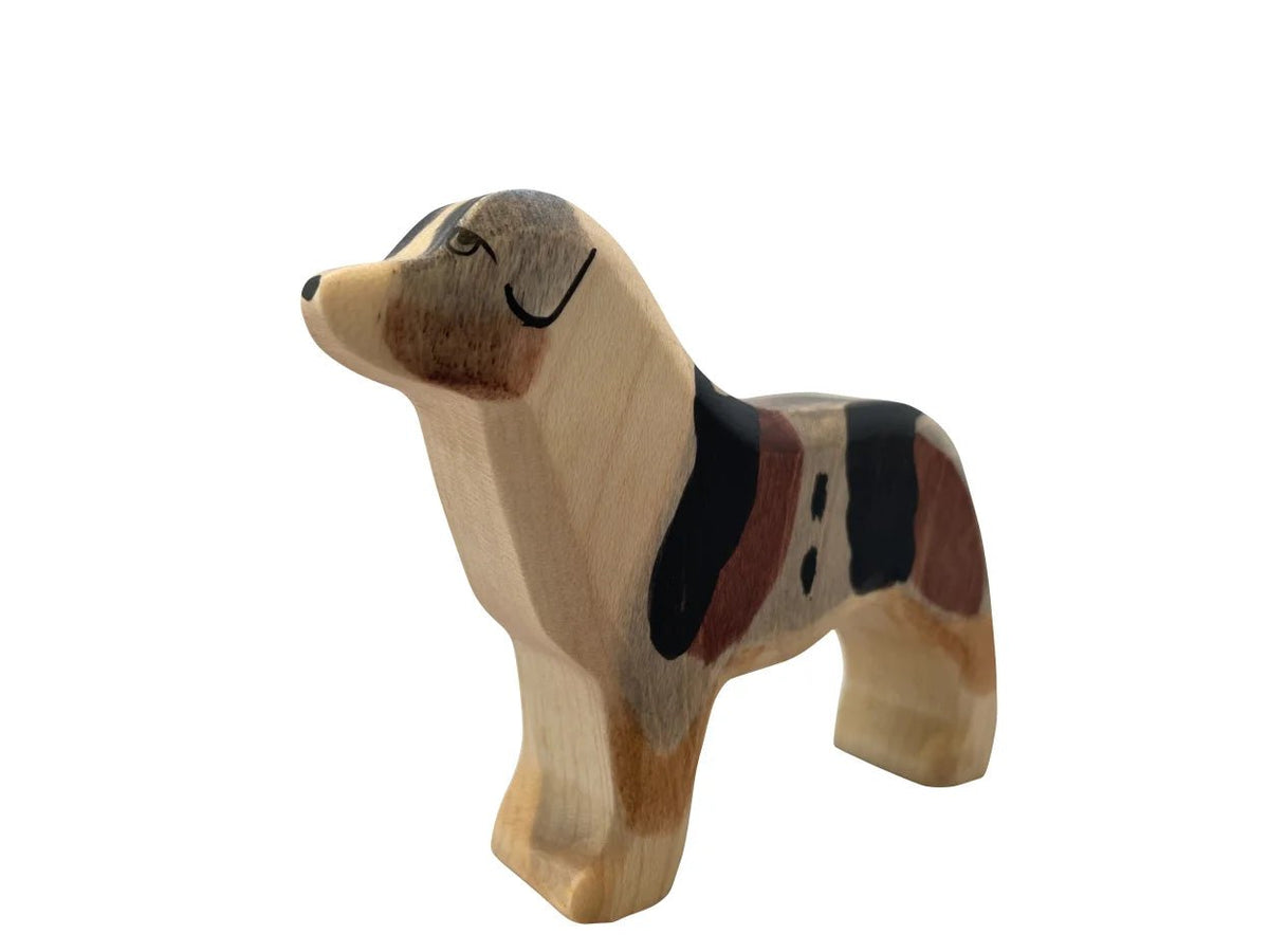 Australian Shepherd Wooden Figurine by HolzWald - Maude Kids Decor