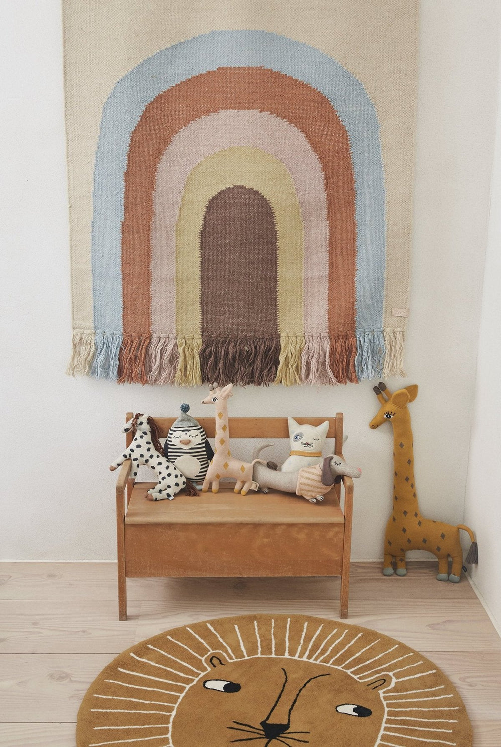 Baby Daisy Dog Knit Animal by OYOY - Maude Kids Decor