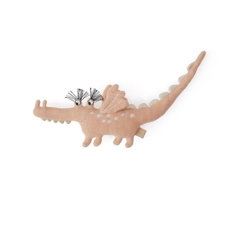 Baby Yoshi Crocodile Rattle by OYOY - Maude Kids Decor