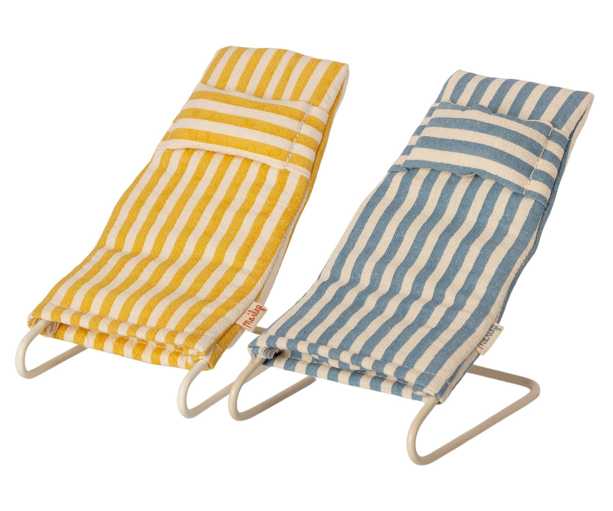 Beach Chair Set, Mouse | Beach Collection by Maileg
