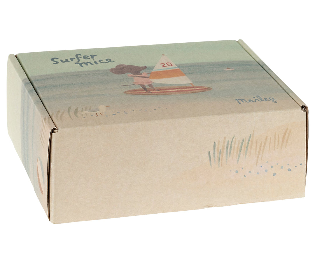 Beach mice, Surfer Little Sister | Beach Collection by Maileg