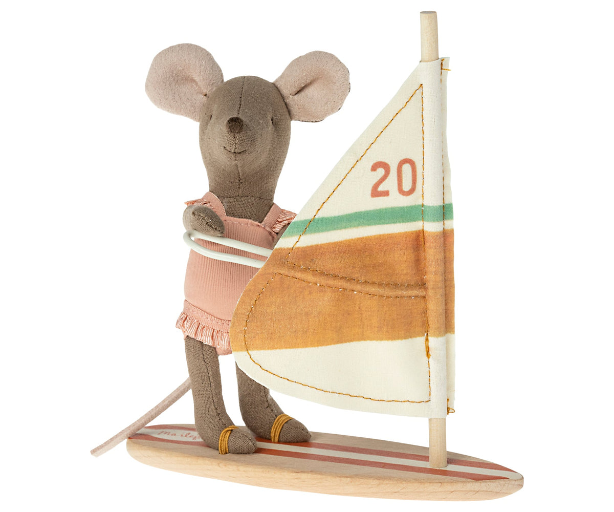 Beach mice, Surfer Little Sister | Beach Collection by Maileg