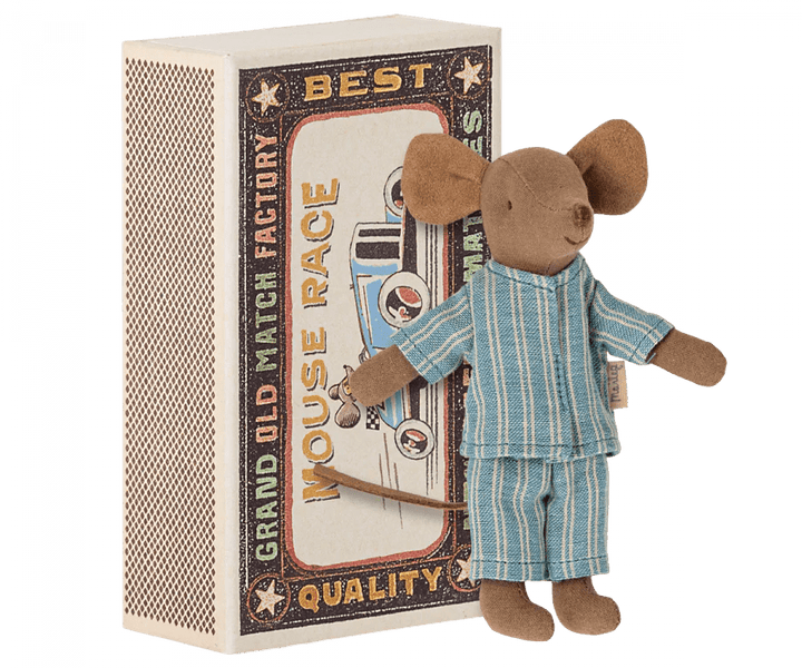 Big Brother Mouse in Matchbox by Maileg