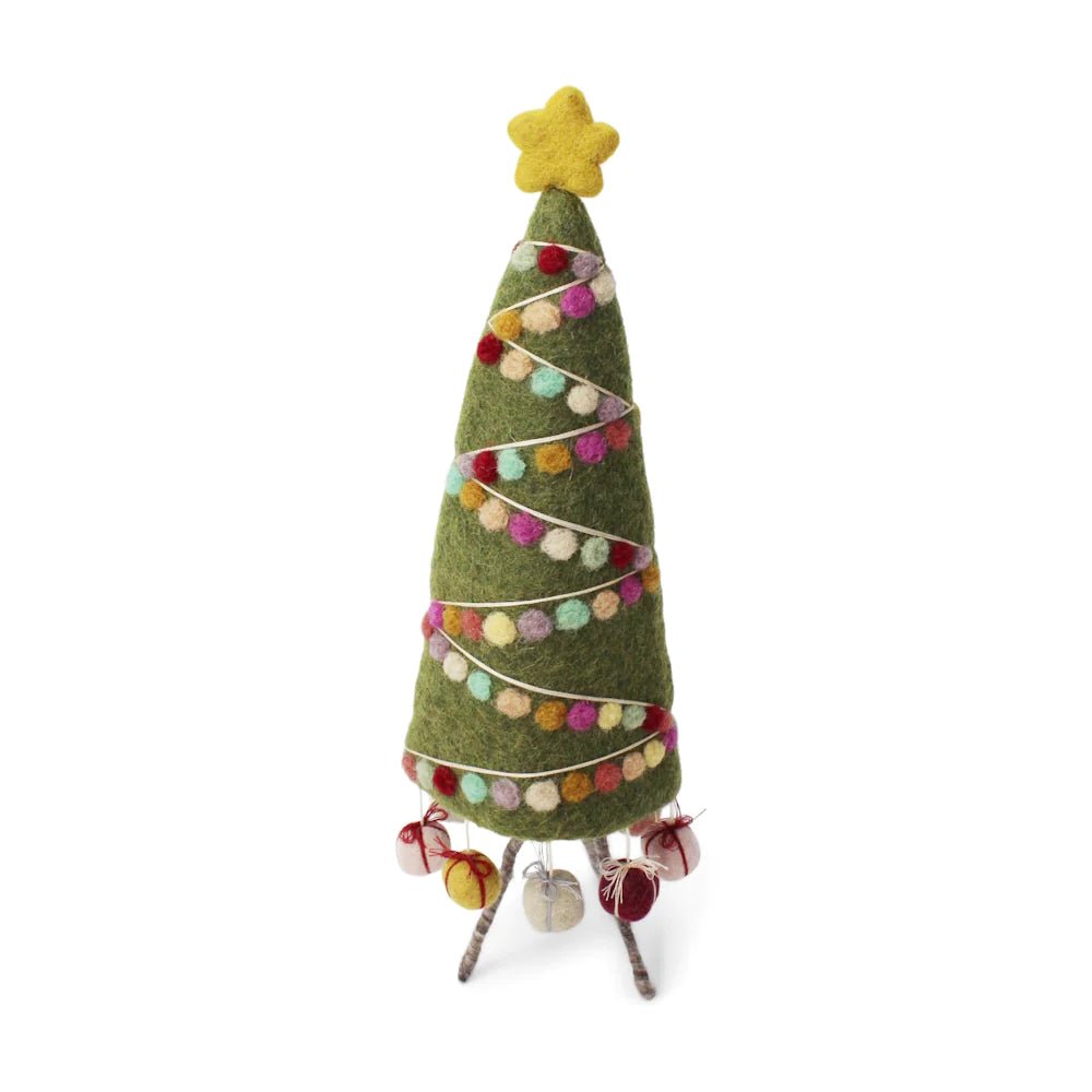 Big Christmas Tree with Garland by Én Gry &amp; Sif - Maude Kids Decor