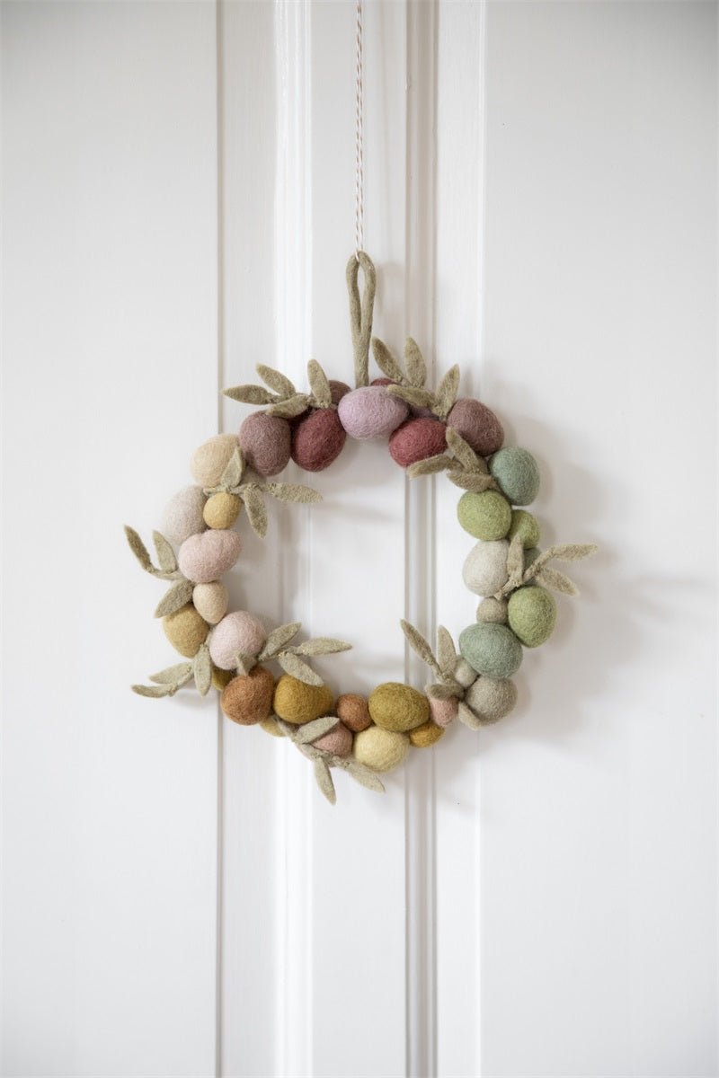 Big Egg Easter Wreath by Én Gry & Sif - Maude Kids Decor