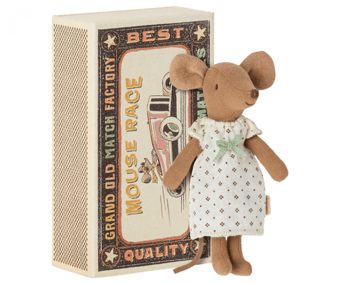 Big Sister Mouse in Matchbox by Maileg