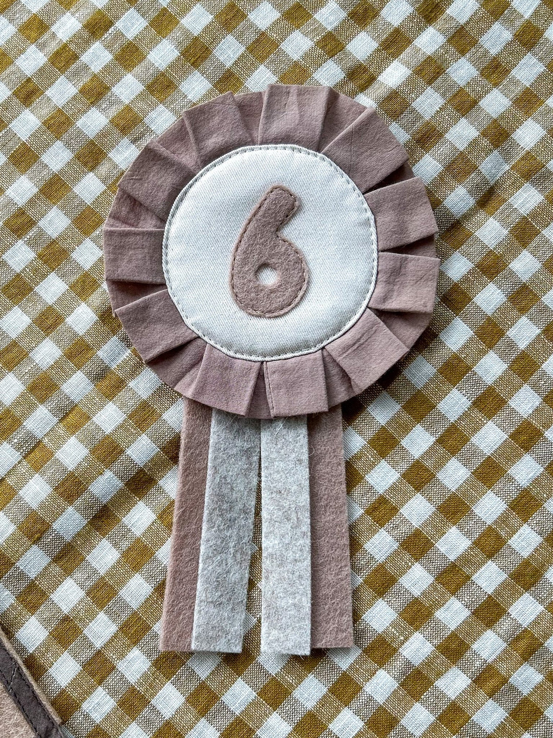 Birthday Badge | Neutral Mauve by Franny Kids