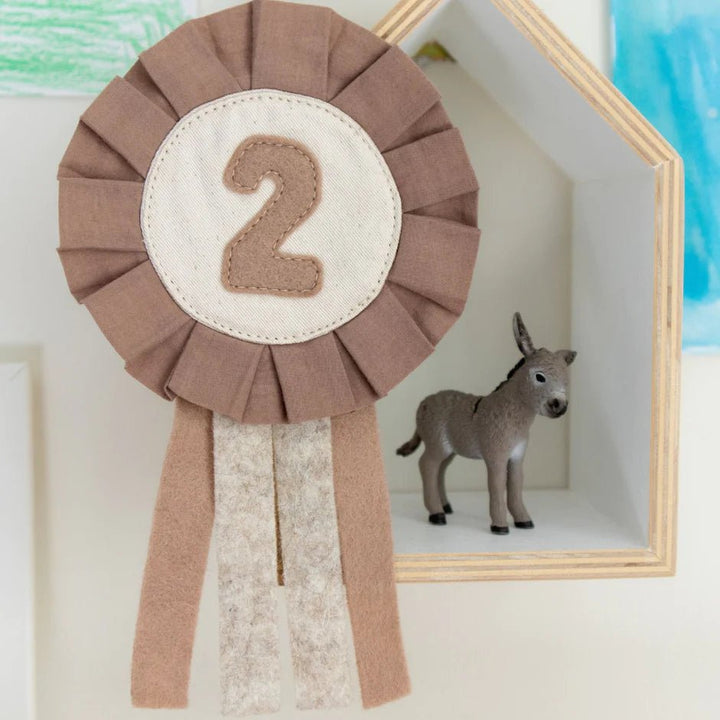 Birthday Badge | Neutral Mauve by Franny Kids