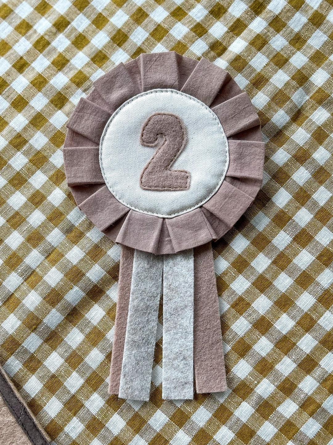 Birthday Badge | Neutral Mauve by Franny Kids