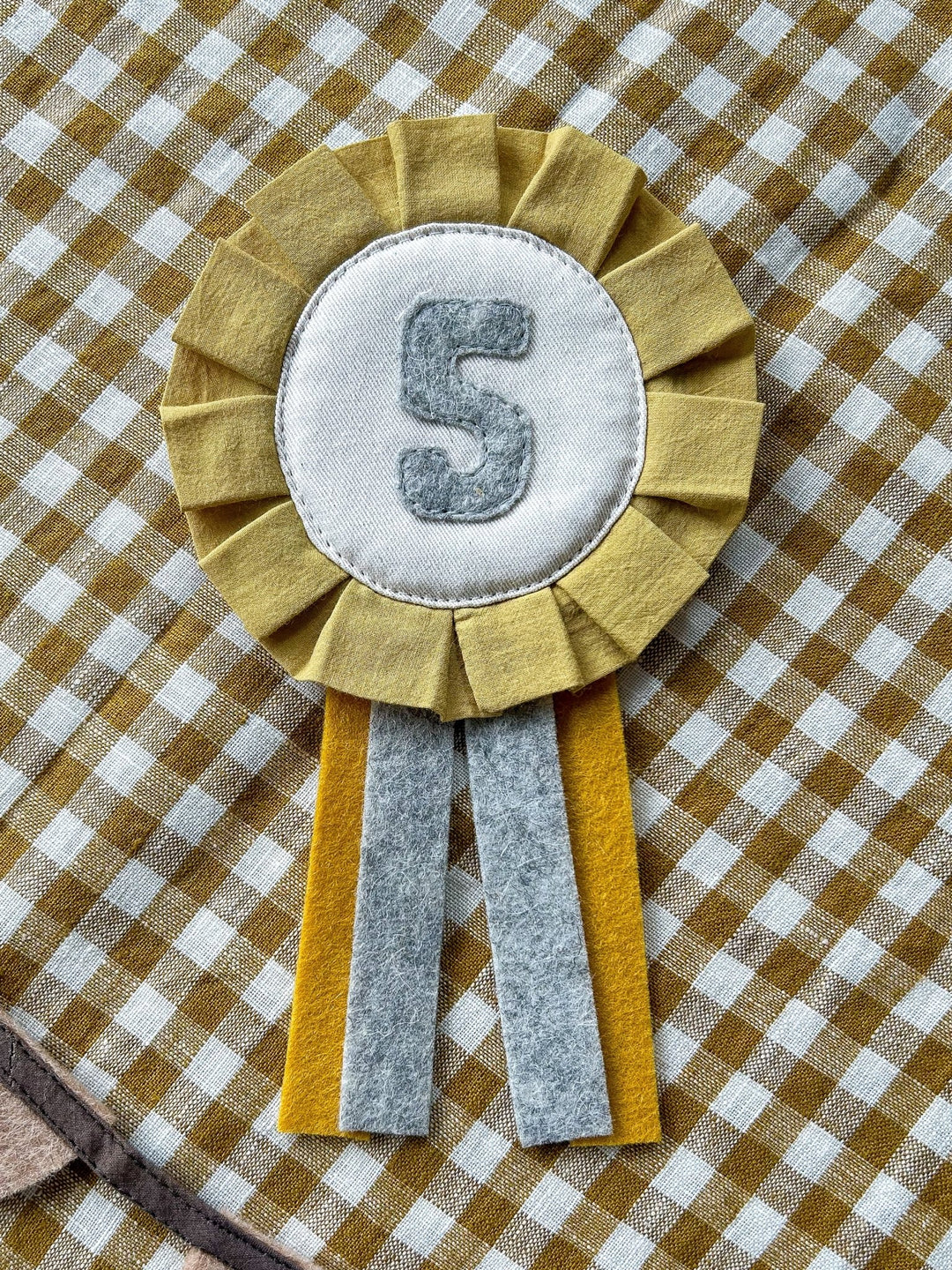 Birthday Badge | Soft Ochre by Franny Kids