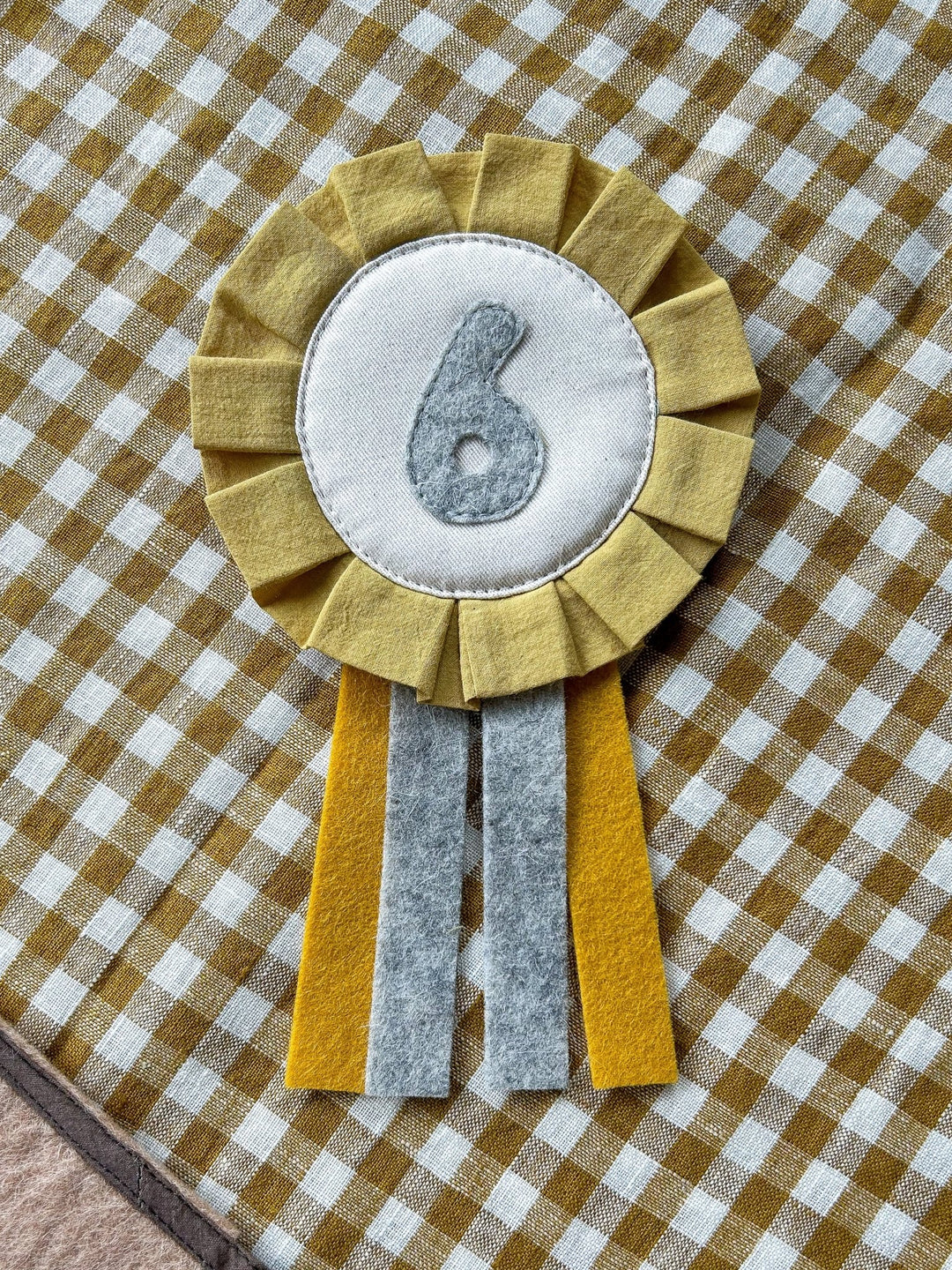 Birthday Badge | Soft Ochre by Franny Kids