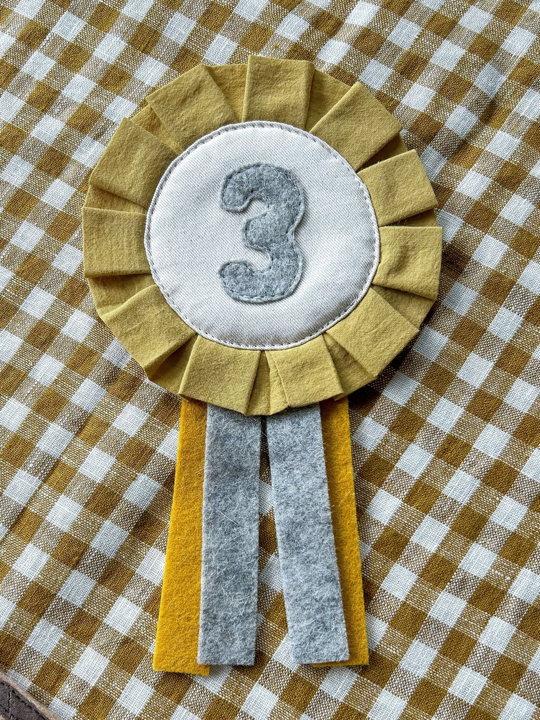 Birthday Badge | Soft Ochre by Franny Kids