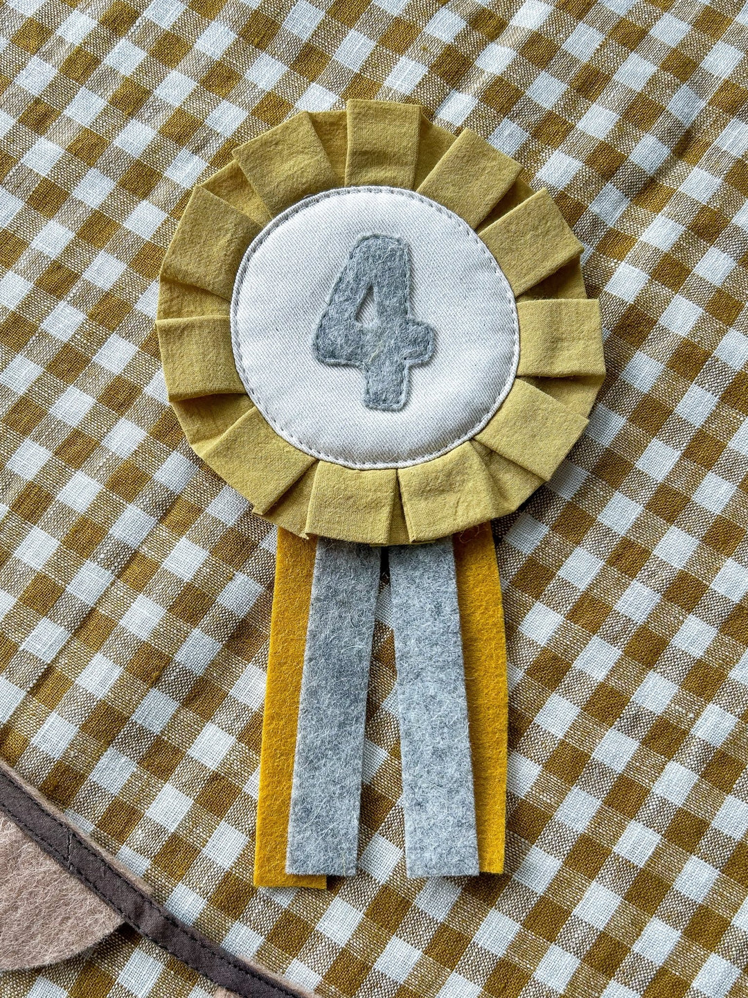 Birthday Badge | Soft Ochre by Franny Kids