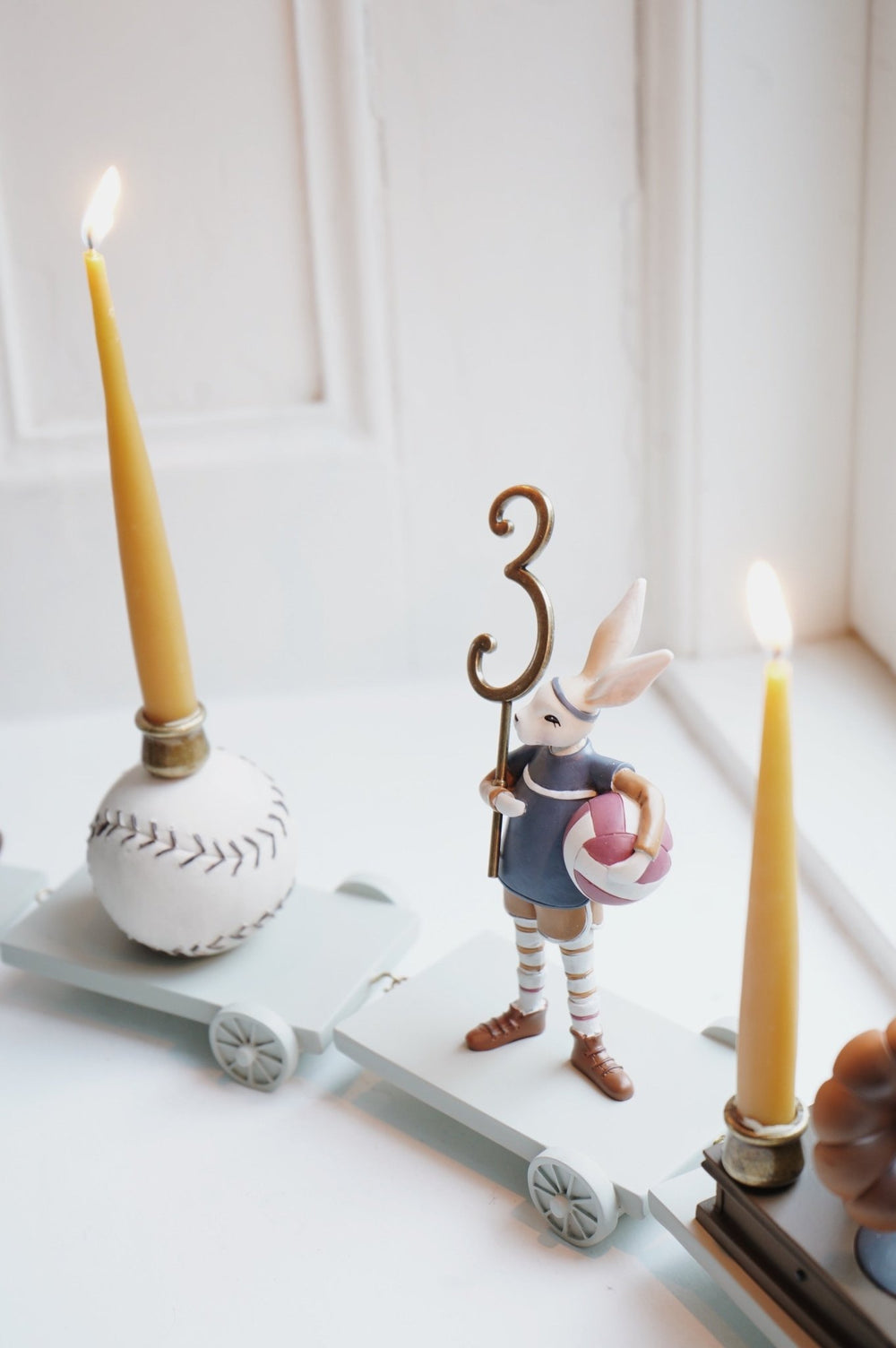 Birthday Train Candles (20-Pack) by Konges Sløjd - Maude Kids Decor
