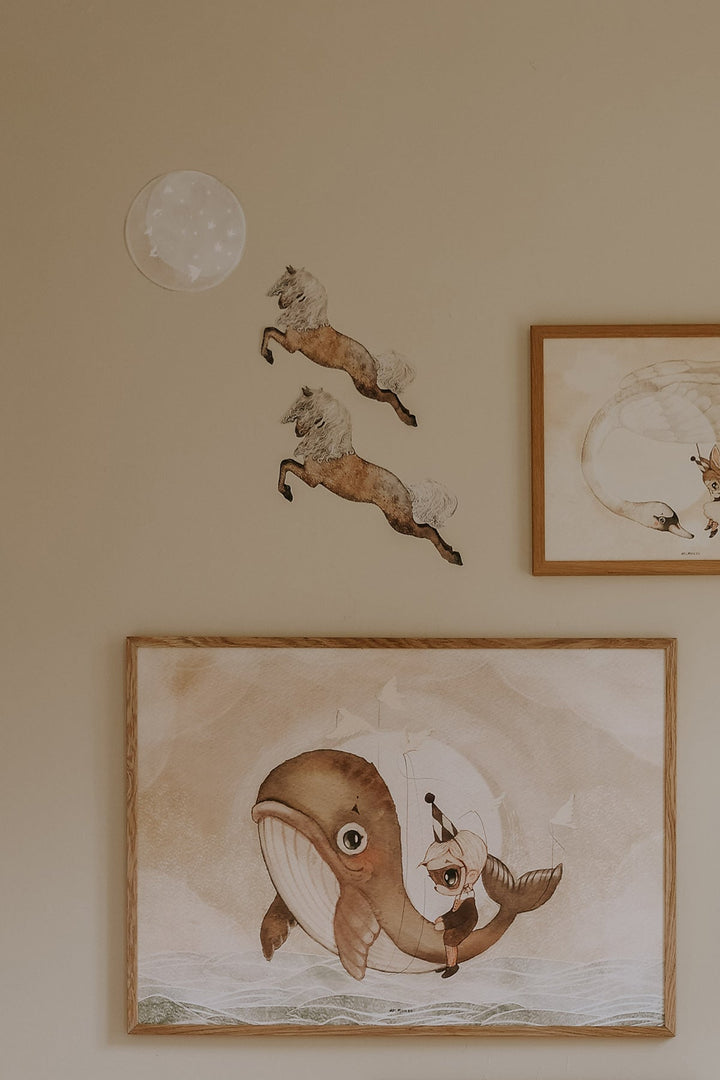 Bo &amp; Moon Wall Stickers (3 Pack) by Mrs Mighetto