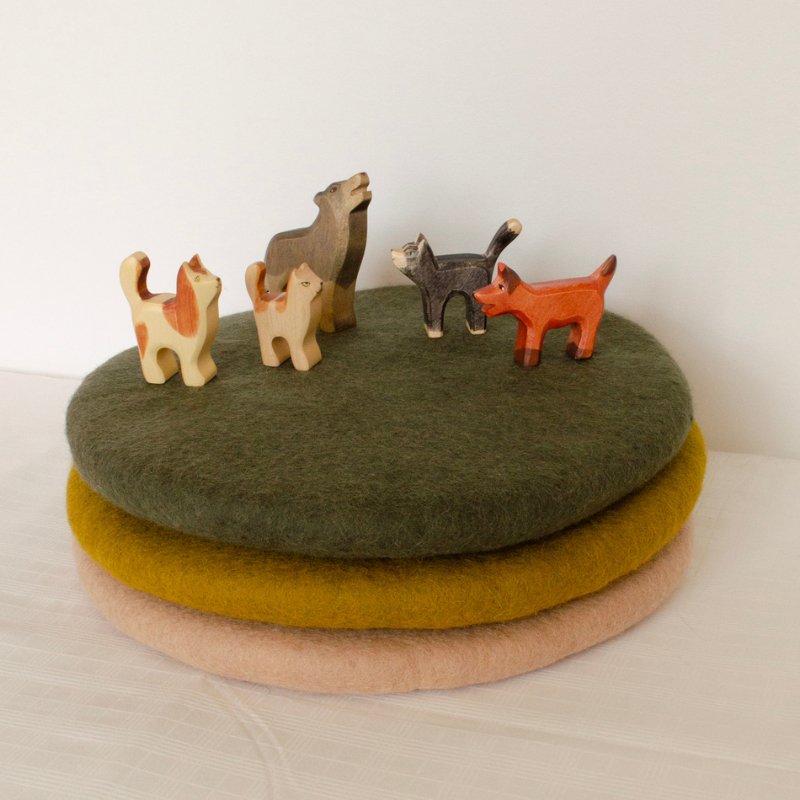 Bremer Cat Wooden Figurine by HolzWald - Maude Kids Decor