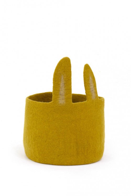 Bunny Pasu Felt Basket by Muskhane