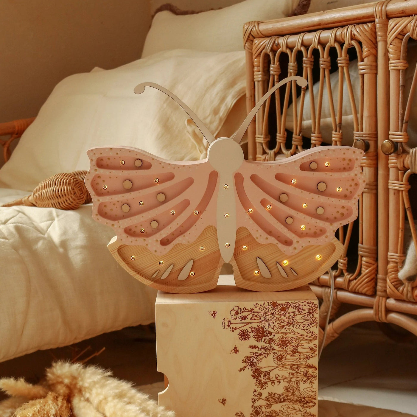 Butterfly Night Light by Little Lights – Maude Kids Decor