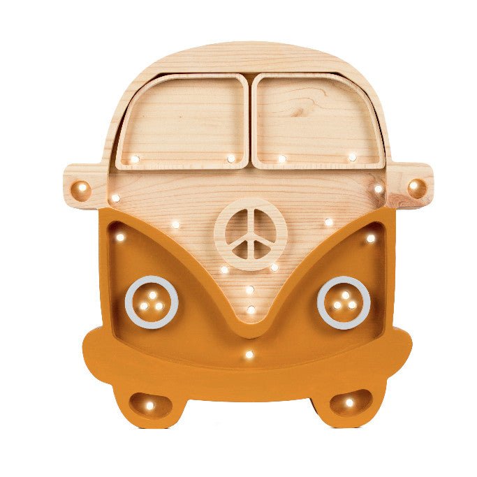 Camper Van Night Light | Mustard + Wood by Little Lights