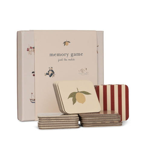 Cardboard Memory Game by Konges Sløjd - Maude Kids Decor