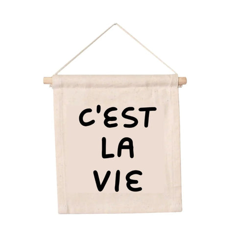 C'est la Vie Hang Sign by Imani Collective - Maude Kids Decor
