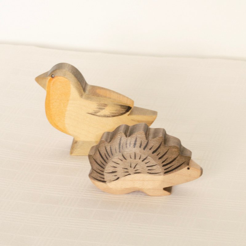 Chaffinch Wooden Figurine by HolzWald - Maude Kids Decor