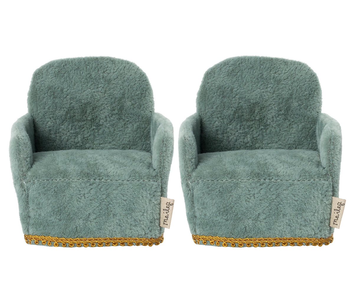 Chair, Mouse (Set of 2) | Royal Collection by Maileg