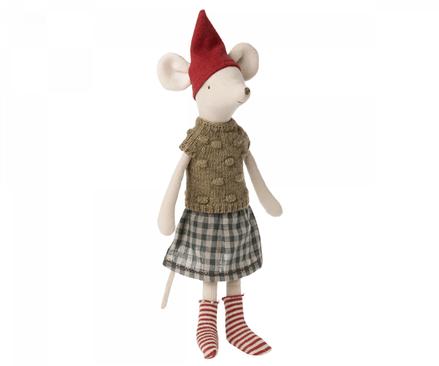 Christmas Mouse | Medium by Maileg - Maude Kids Decor