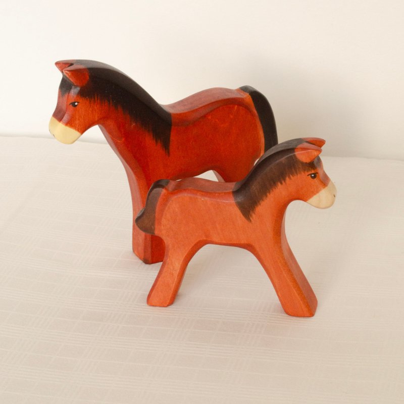 Colt Wooden Figurine by HolzWald - Maude Kids Decor