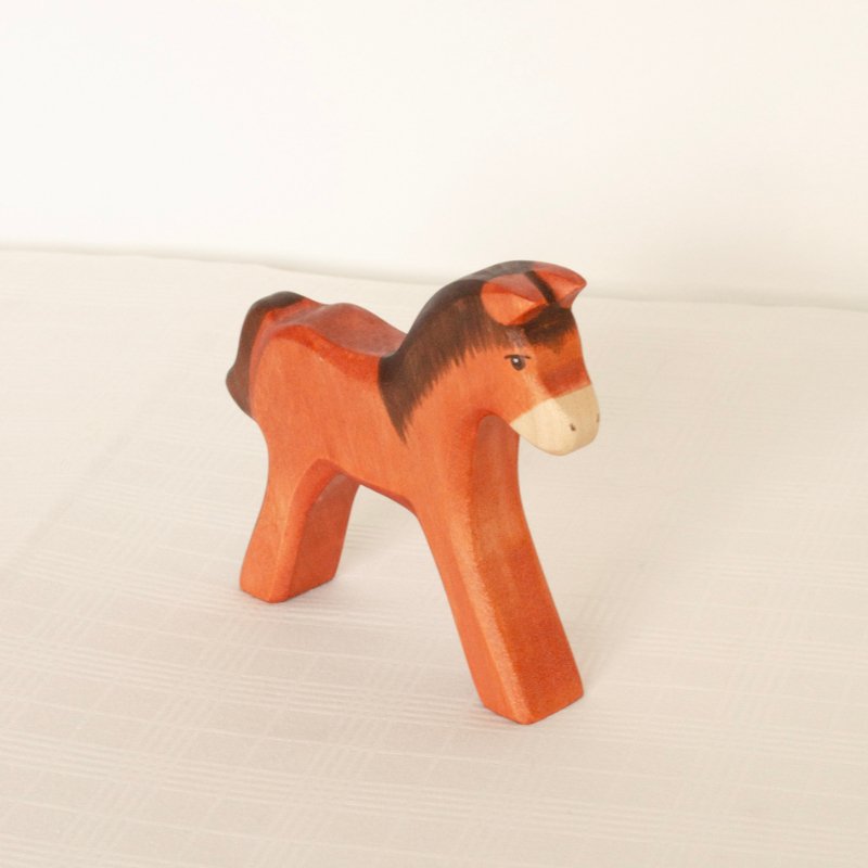 Colt Wooden Figurine by HolzWald - Maude Kids Decor