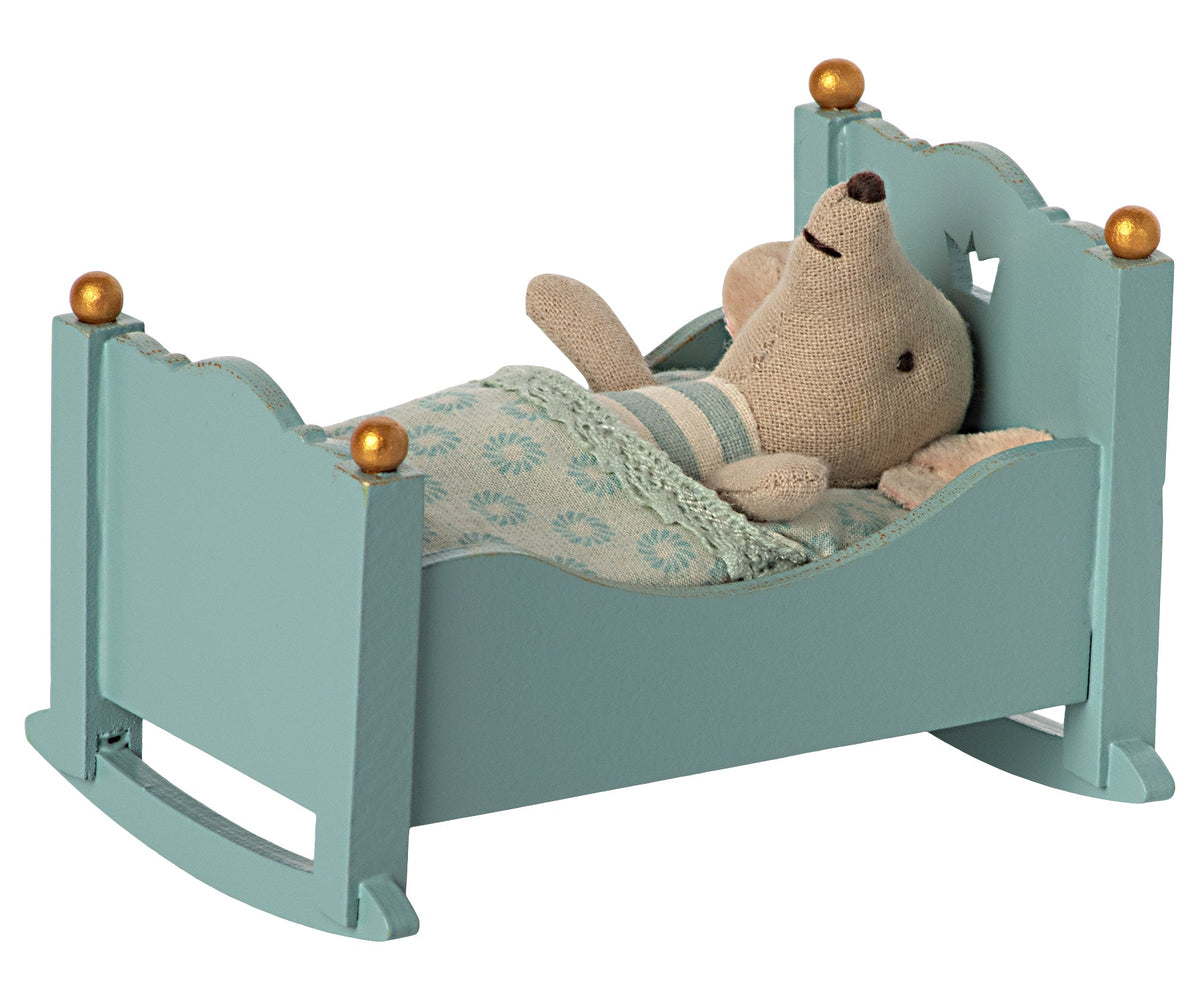 Cradle, Baby Mouse | Royal Collection by Maileg - Maude Kids Decor