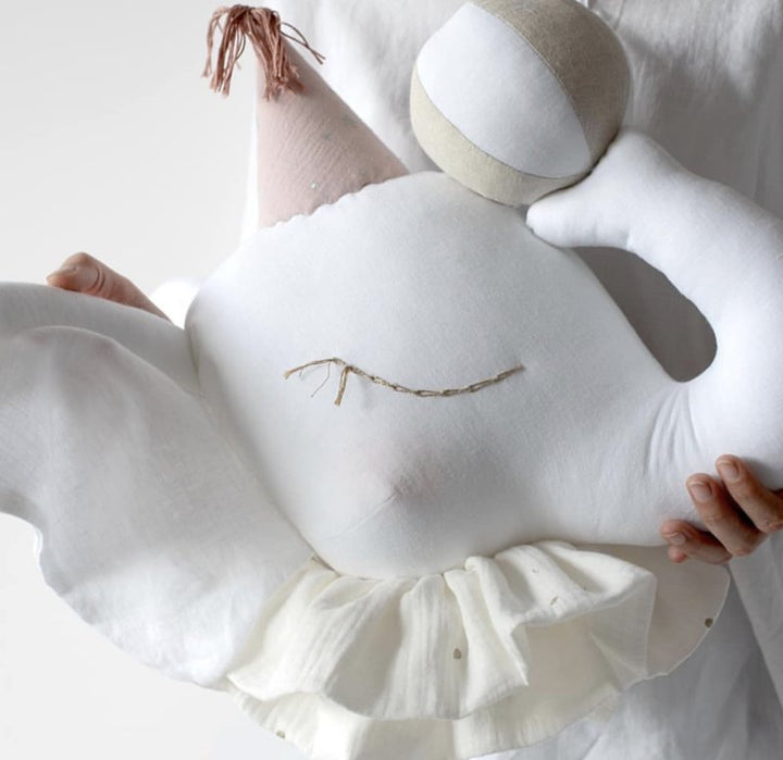 Cream Elephant Head by Love Me - Maude Kids Decor