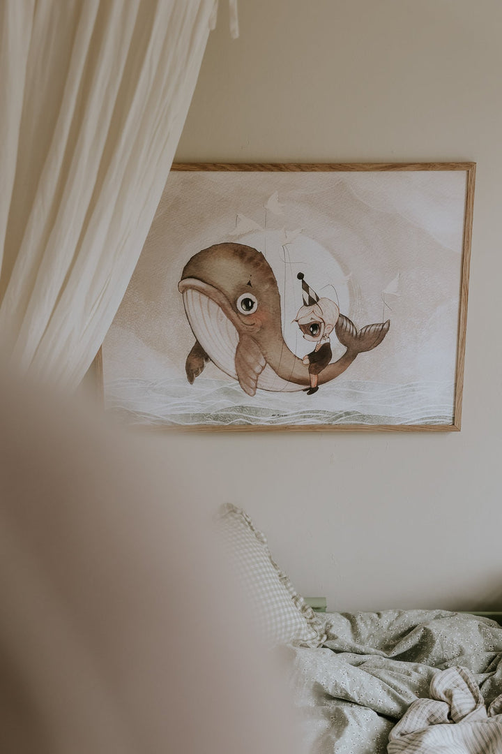 David &amp; Dive Poster by Mrs Mighetto - Maude Kids Decor