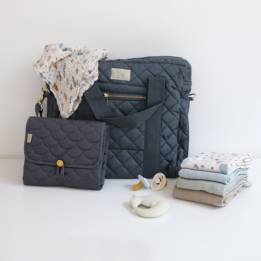 Diaper Bag | Charcoal by Cam Cam Copenhagen - Maude Kids Decor